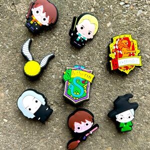 Wizarding World Croc Charms – 8-Piece Harry Potter Bundle